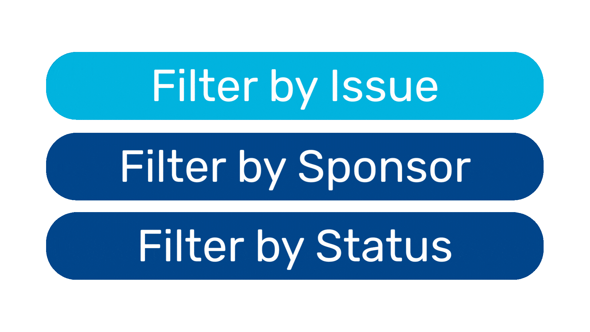 Filter by Issue, Sponsor, Status | State Legislation | Leadership Connect