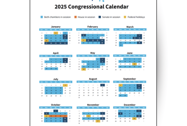 Congressional Calendar | Leadership Connect